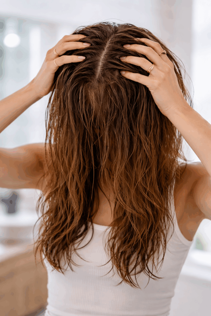 Cheveux gras : excès de sébum sur le cuir chevelu - Pama Salon